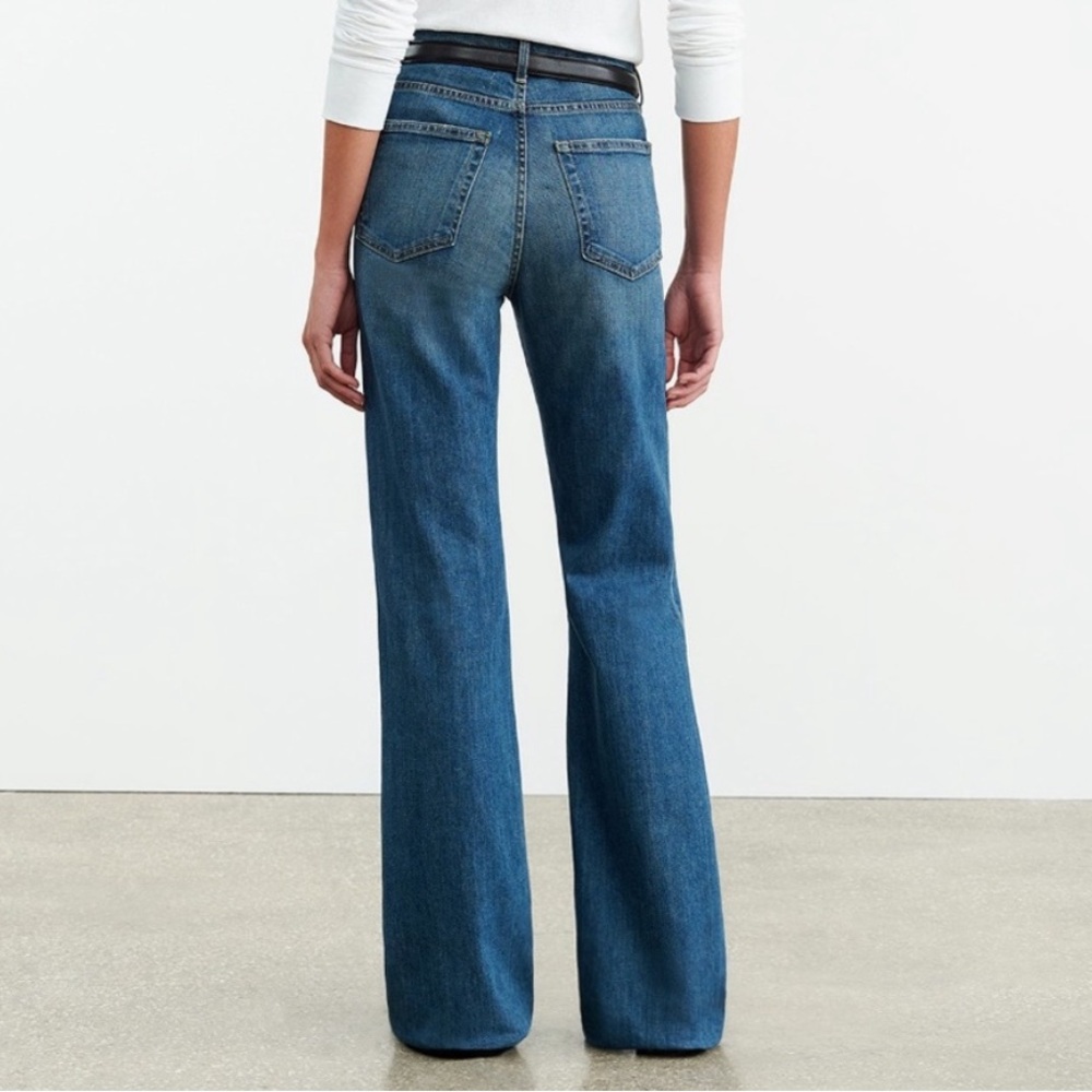 Nili Lotan Celia Denim Jean Size 28 Slight distressing Worn twice Made in USA - Picture 7 of 12